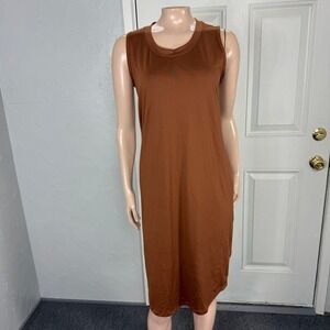 Nike One Dri-Fit Women's Maternity Dress Small Athletic FN2877 Sleeveless L8